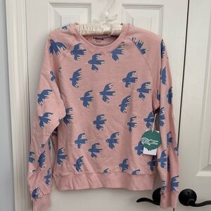 Lewis Pink Bird Sweatshirt